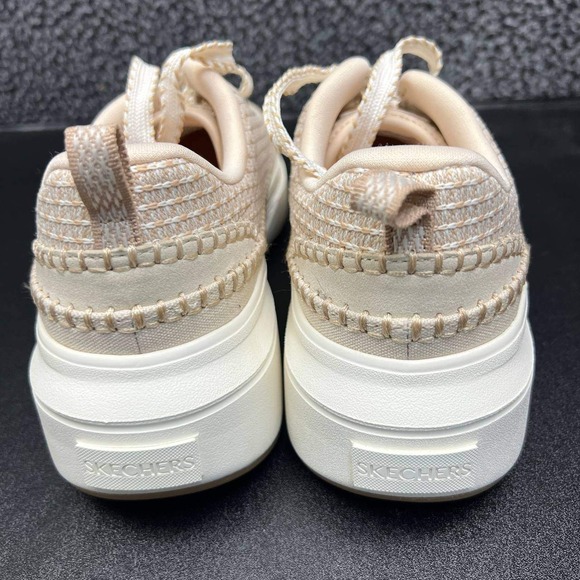 Skechers Cordova Saw Day Off Sneakers Shoes Women 9 Beige Natural SN 185240 New - Picture 4 of 9